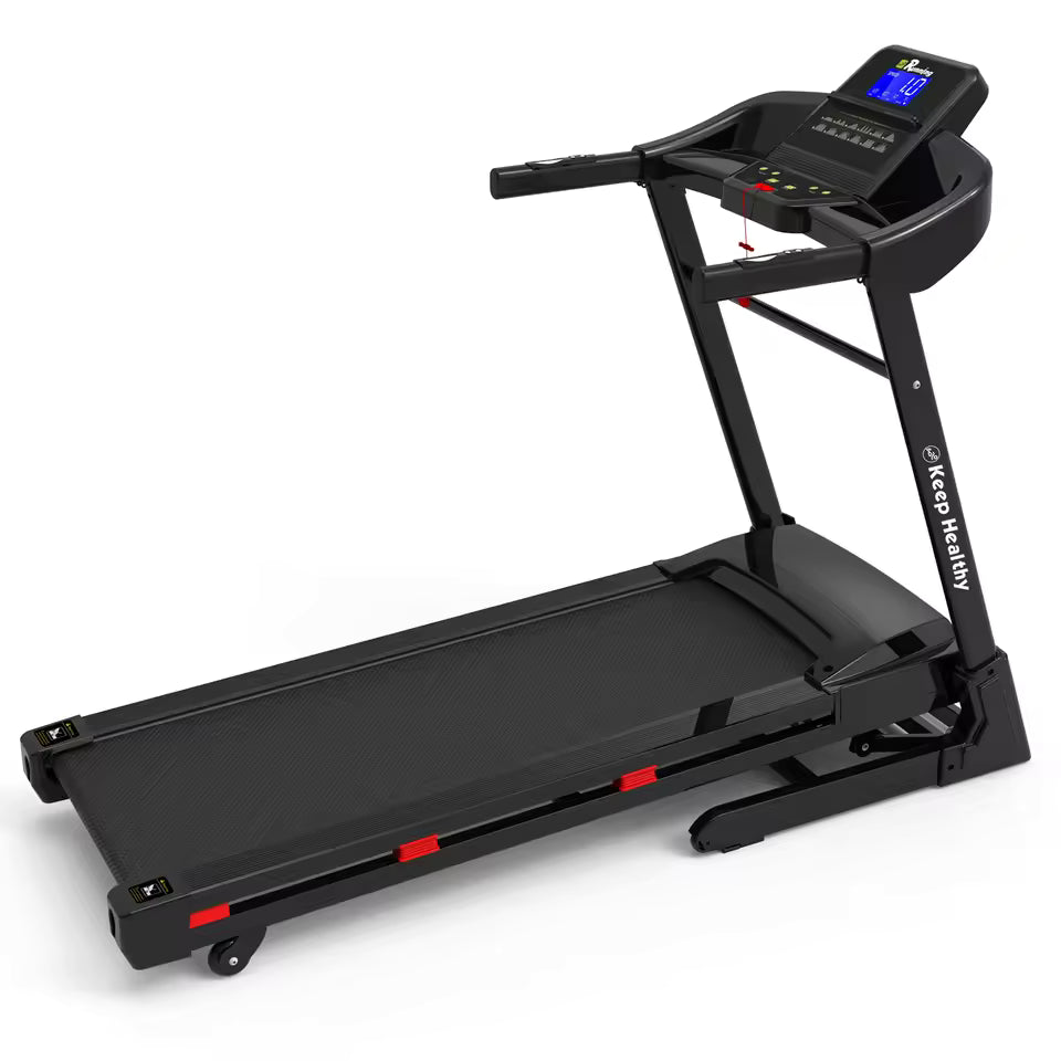 Treadmills For Home 0-15% Auto Incline 4.5HP Treadmills For Running Walking Bluetooth & Heart Rate Sensors Folding Treadmill